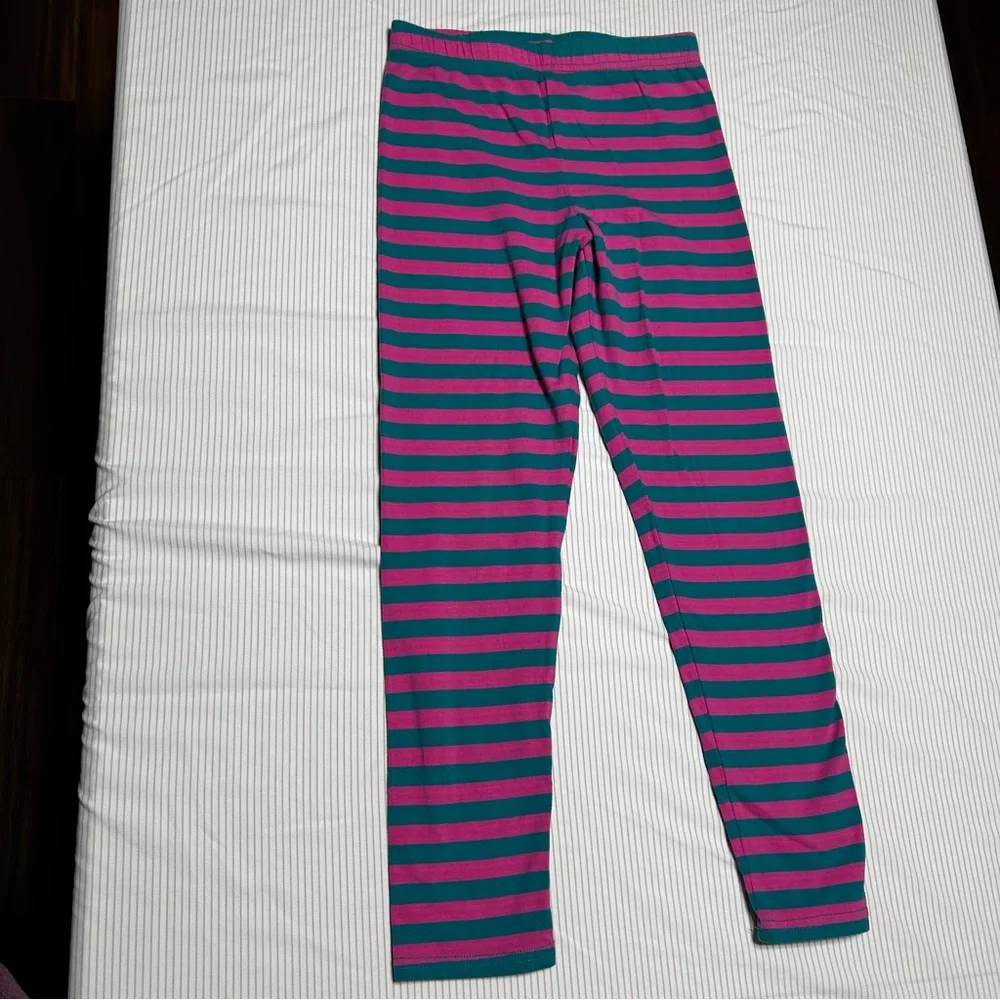 Emily Rose Big Girls 8 Owl Set Long Sleeve‎ Shirt Matching Leggings Pink Teal